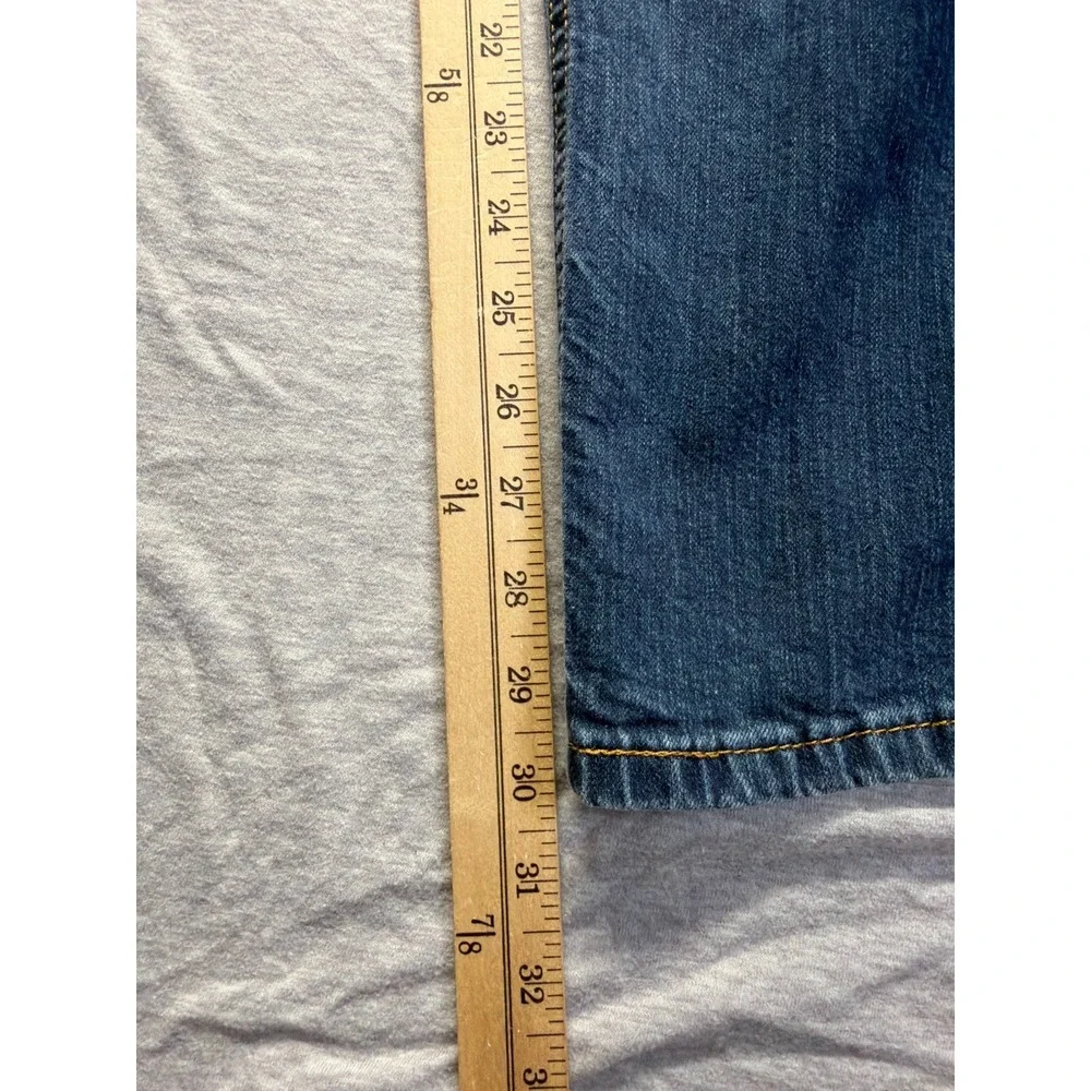 Levi's 541 Jeans Mens 32x32 Blue Denim Cotton Medium Wash Stretch Straight Leg
